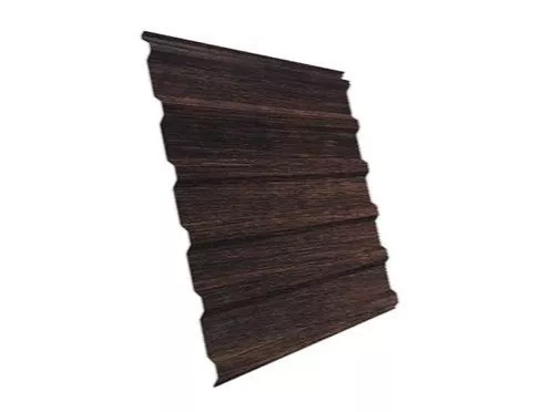Профнастил Grand Line С20 A Print Elite 0,45 мм Cherry Wood Бразильская вишня купить в екатеринбурге