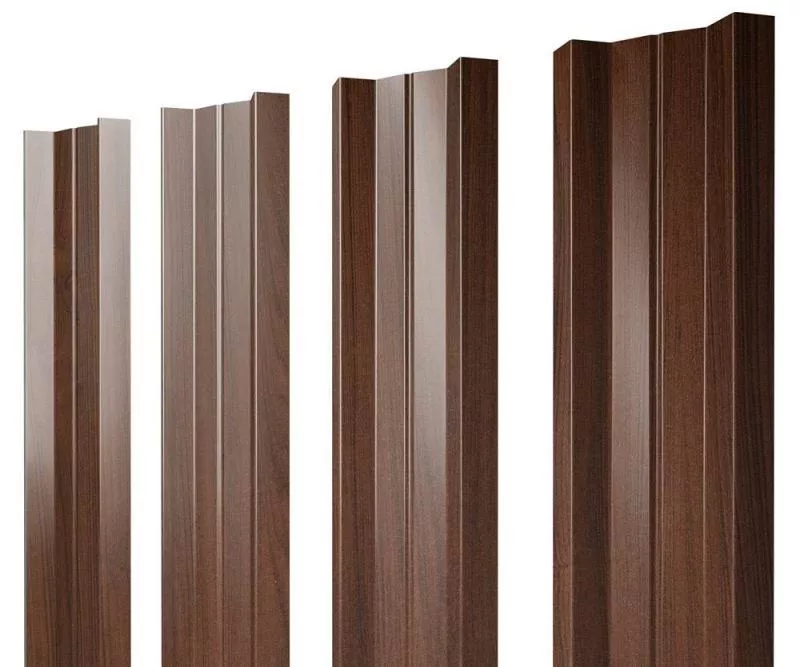Штакетник Grand Line М-образный В 0,45 Print Elite Choco Wood Шоколадное дерево купить в екатеринбурге