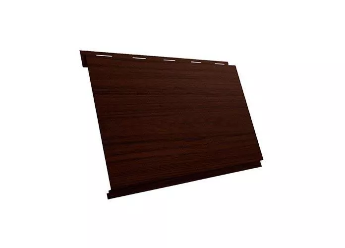 Металлический сайдинг Grand Line Вертикаль classic Print Elite Шоколадное дерево купить в екатеринбурге