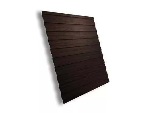 Профнастил Grand Line С8 A Print Elite  0,45 мм Choco Wood Шоколадное дерево купить в екатеринбурге