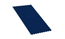 Профнастил С21 A PURMAN 0,5 мм Citrine Темно-синий. Цена: 1100 руб. Артикул: C21BPM-citi
