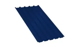 Профнастил МП35 A PURMAN 0,5 мм Citrine Темно-синий. Артикул: MP35APM-cit