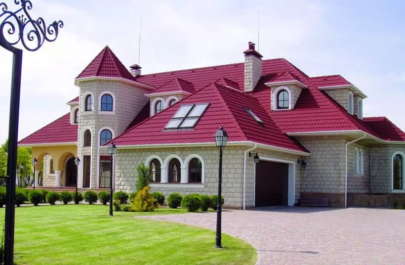 Композитная черепица Gerard Classic Spanish red купить в екатеринбурге