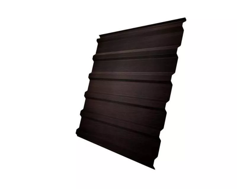 Профнастил Grand Line С20R Print Elite 0,45 мм Coffee Wood Кофейное дерево купить в екатеринбурге