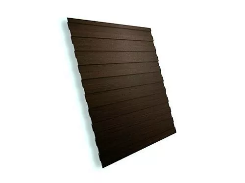 Профнастил Grand Line С8 A Print Elite  0,45 мм Coffe Wood Кофейное дерево купить в екатеринбурге