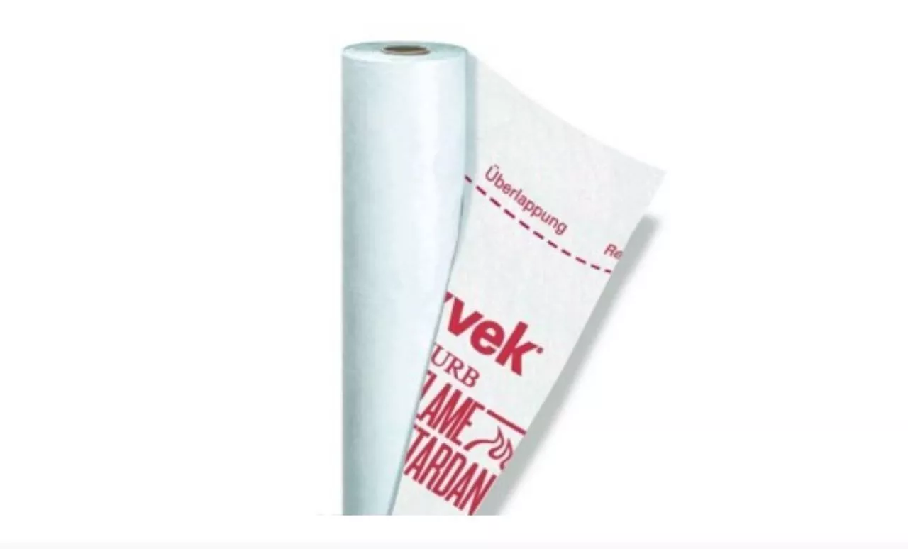 Tyvek супердиффузионная мембрана FireCurb Housewrap купить в екатеринбурге