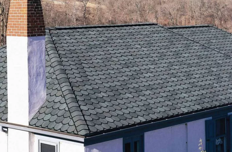 Гибкая черепица CertainTeed Carriage House colonial slate купить в екатеринбурге