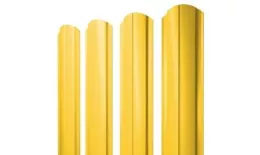 Штакетник Grand Line Slim Полукруглый фигурный 0,45 PE RAL 1018 Цинково-желтый. Цена: 100 руб. Артикул: Slim_Fig_113