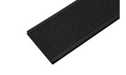 Доска террасная МПК полнотелая с пазом брашир с тиснением антрацит 150х18х3000мм Мастодек. Цена: 737 руб. Артикул: 49044