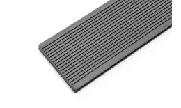 Доска террасная МПК полнотелая с пазом брашир с тиснением серый 150х18х3000мм Мастодек. Цена: 857 руб. Артикул: 49039