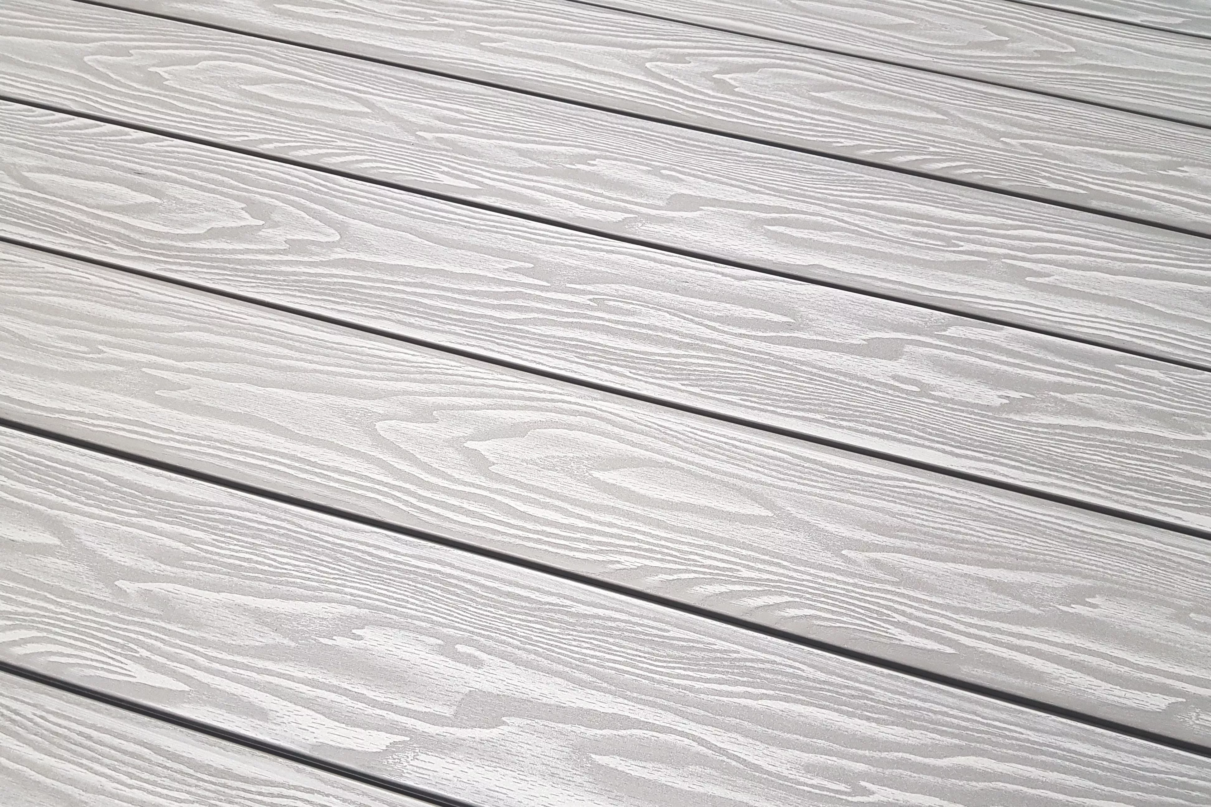 Доска террасная ТЕРРАпол полнотелая без паза СМАРТ 3D Дуб беленый 130х24х3000мм купить в екатеринбурге