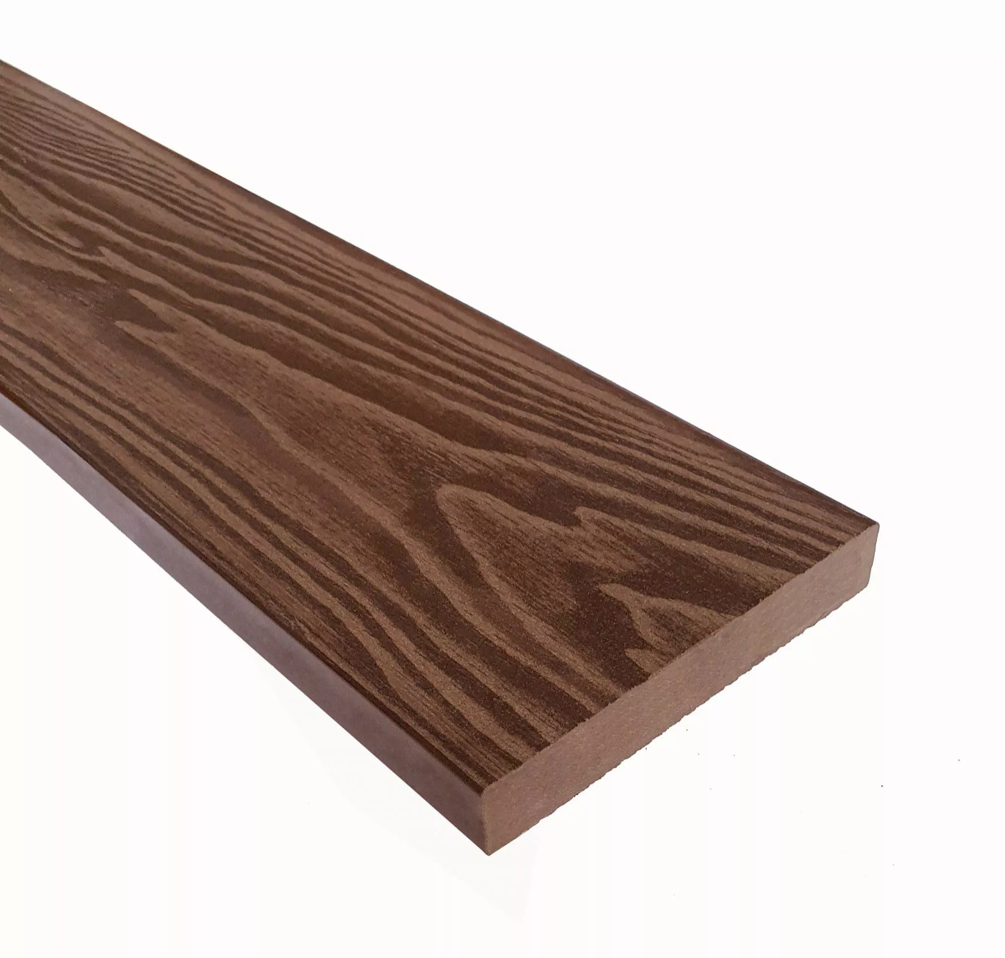 Доска террасная ТЕРРАпол полнотелая без паза СМАРТ 3D Орех Милано 130х24х3000мм купить в екатеринбурге