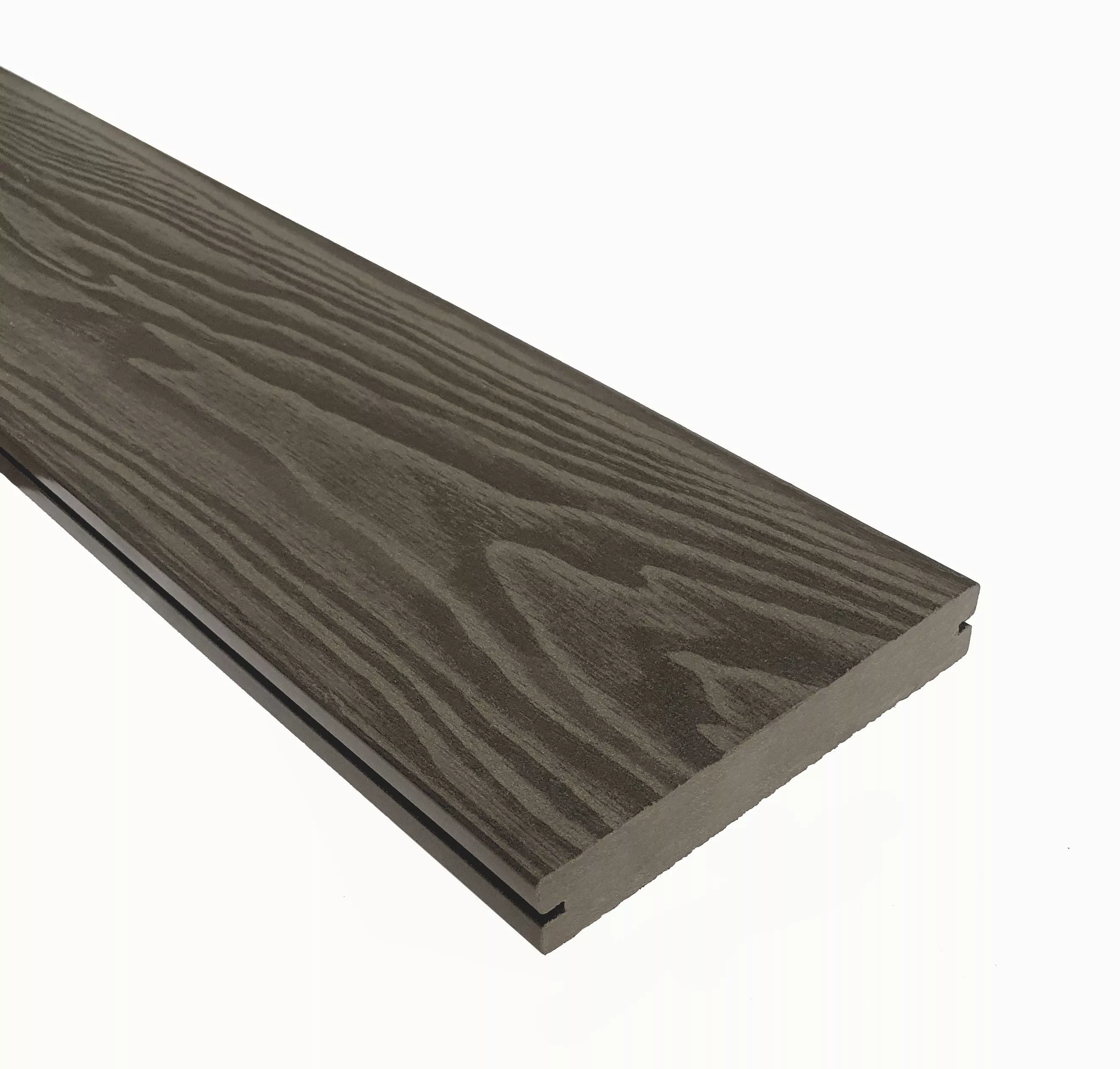 Доска террасная ТЕРРАпол полнотелая с пазом СМАРТ 3D Тик Киото 130х24х3000мм купить в екатеринбурге