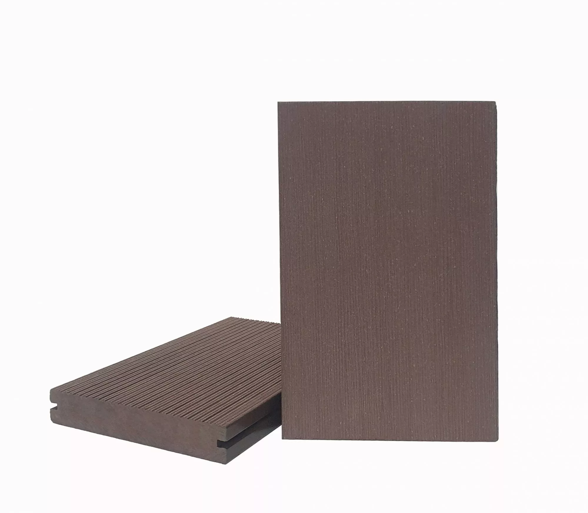 Доска террасная ТЕРРАпол полнотелая с пазом СМАРТ Браш Орех Милано 130х22х4000мм купить в екатеринбурге