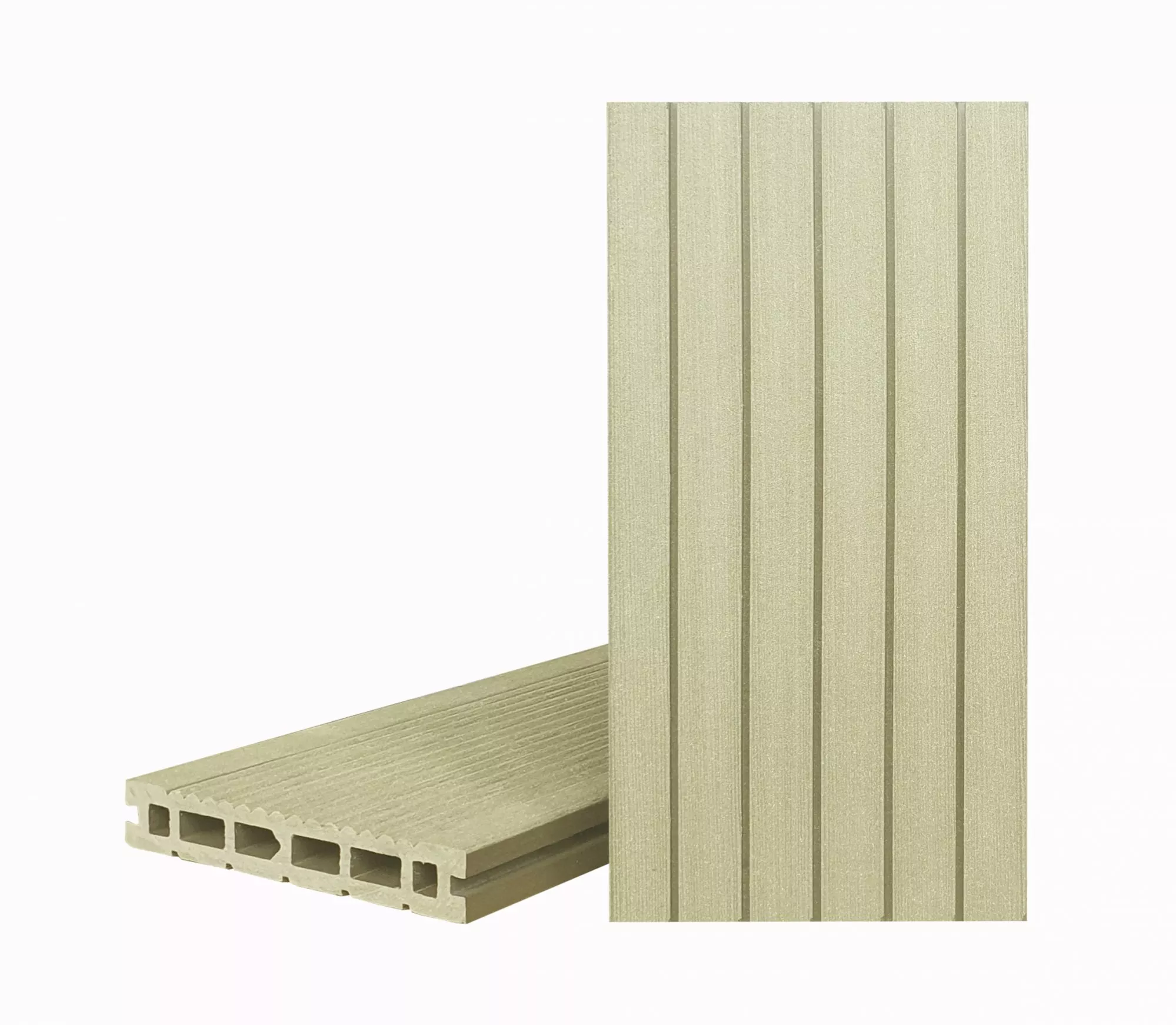 Доска террасная ТЕРРАпол пустотелая с пазом КЛАССИК Патио Фисташка 147х24х3000мм купить в екатеринбурге