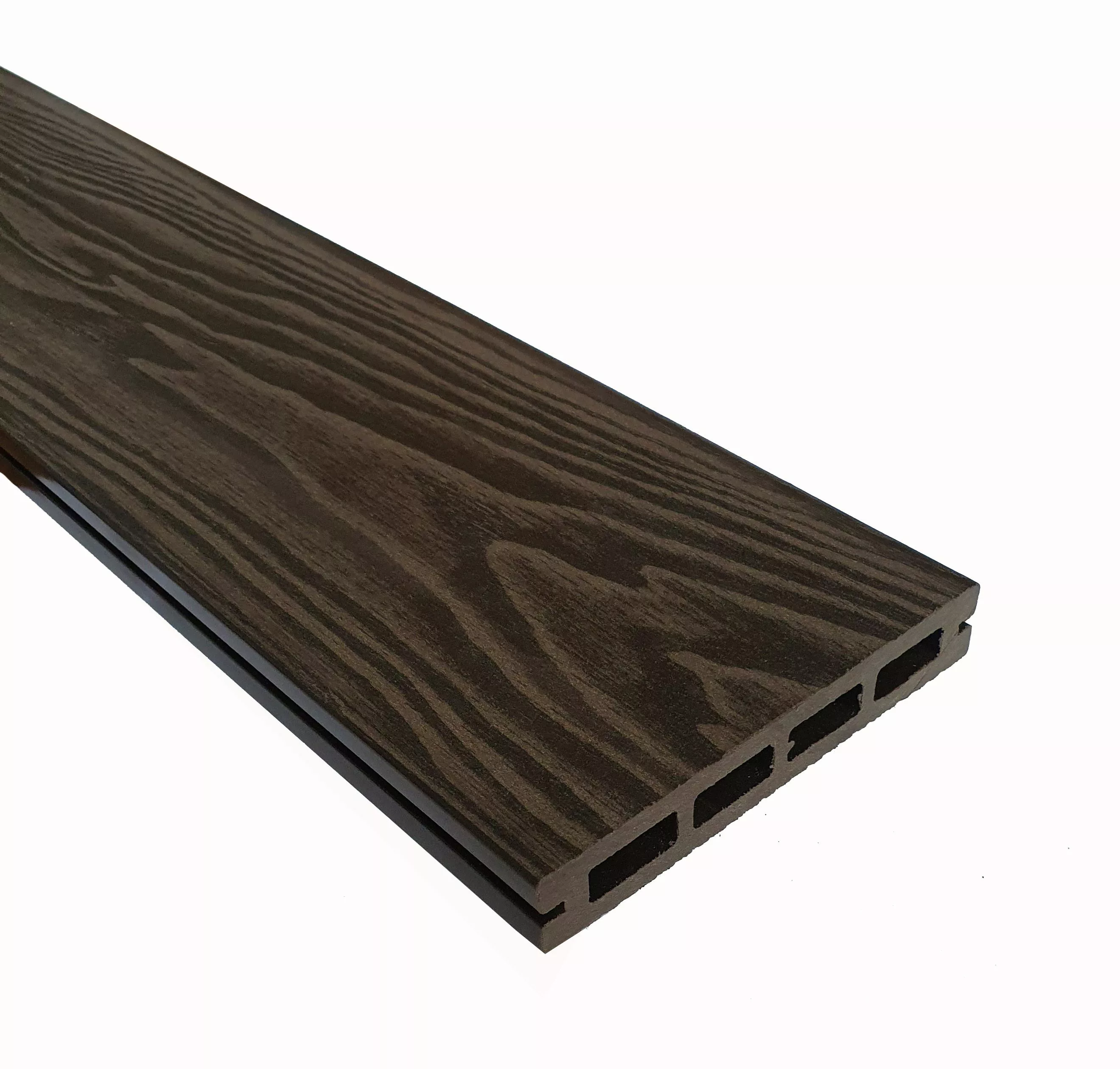 Доска террасная ТЕРРАпол пустотелая с пазом СМАРТ 3D Венге Соренто 130х22х3000мм купить в екатеринбурге