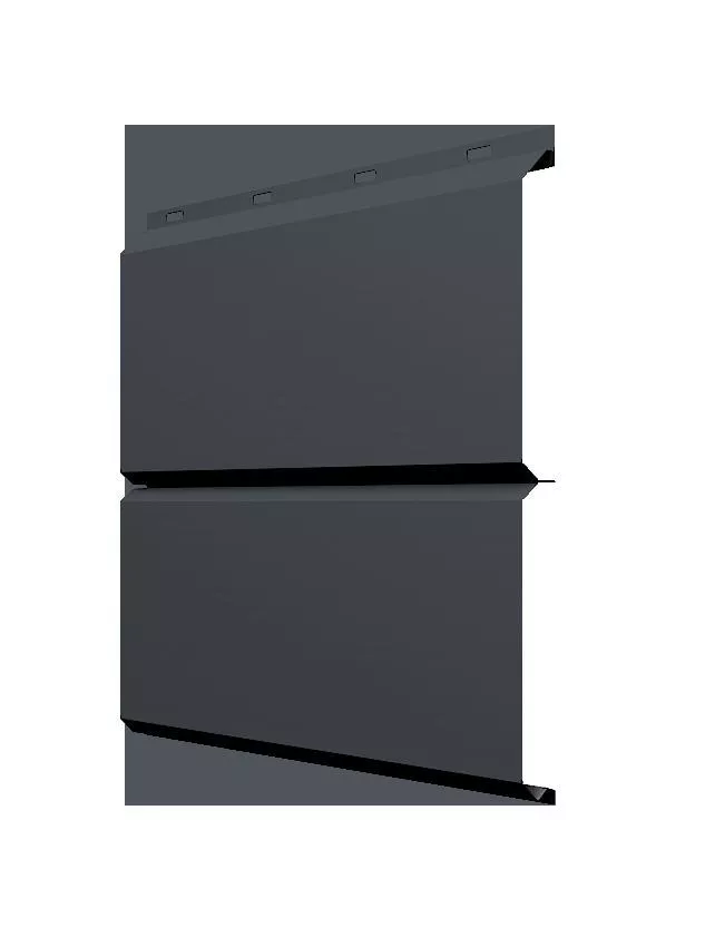 ЭкоБрус 0,345 Grand Line 0,45 Drap TwinColor RAL 7024 мокрый асфальт купить в екатеринбурге