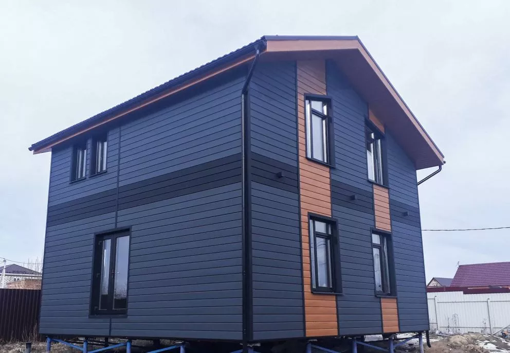 ЭкоБрус 0,345 Grand Line 0,45 Drap ST RAL 9005 черный купить в екатеринбурге
