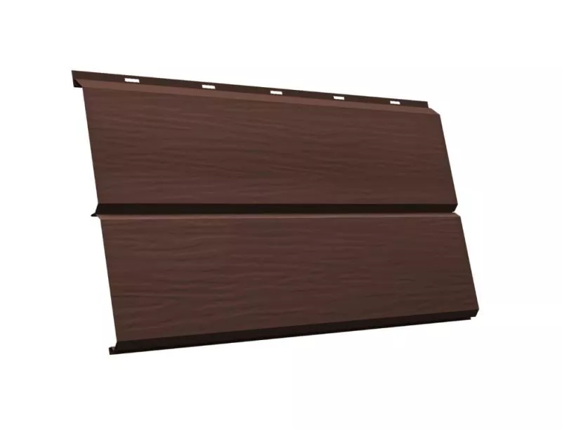 ЭкоБрус 3D 0,345 Grand Line 0,5 Satin Matt TX с пленкой RAL 8017 шоколад купить в екатеринбурге