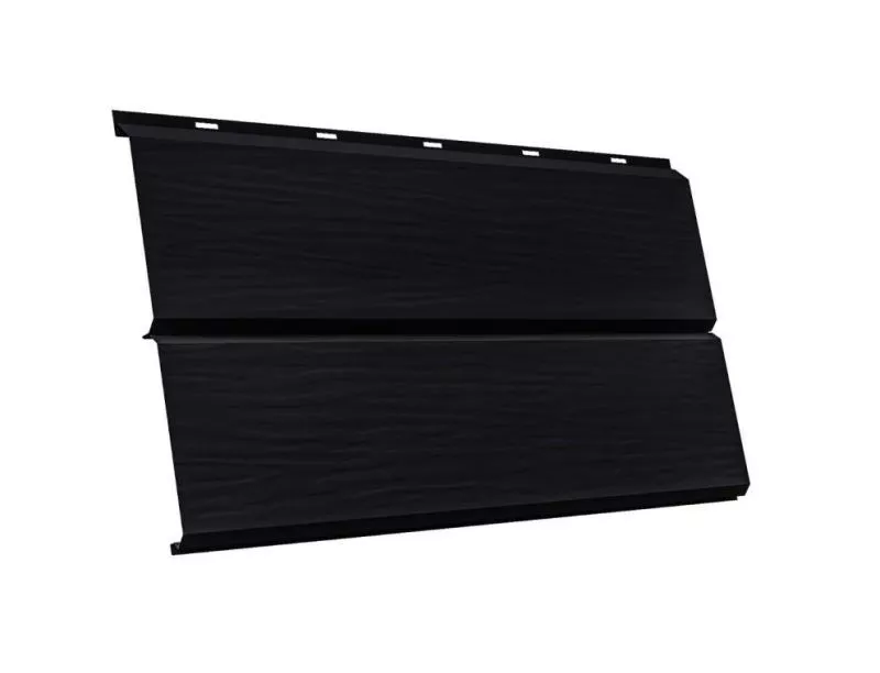 ЭкоБрус 3D 0,345 Grand Line 0,45 PE с пленкой RAL 9005 черный купить в екатеринбурге