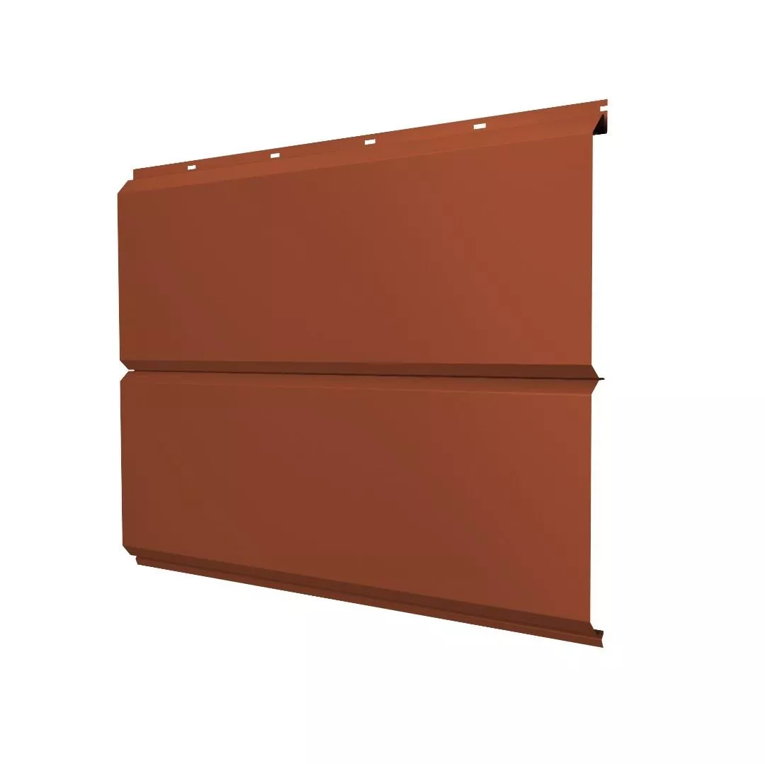 ЭкоБрус new 0,5 Satin Matt с пленкой RAL 8004 терракота купить в екатеринбурге