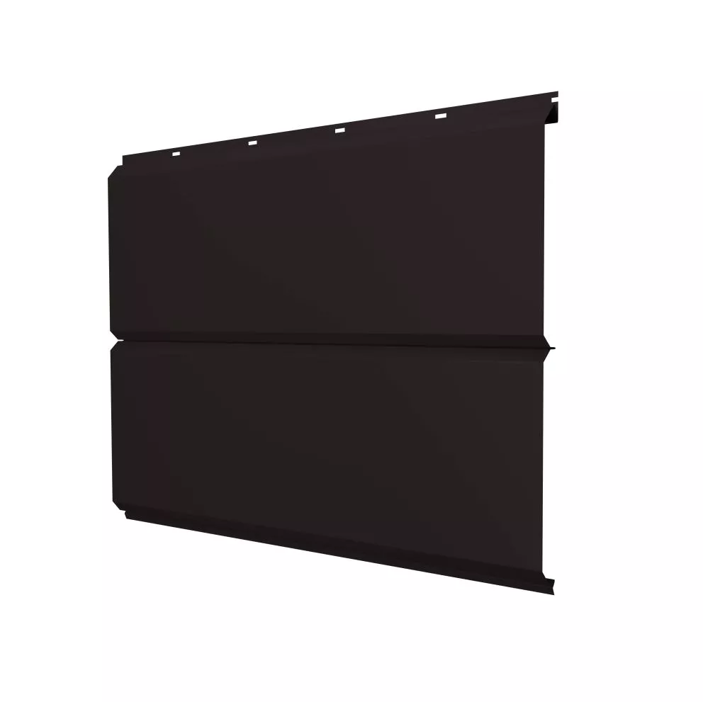 ЭкоБрус new 0,5 Satin Matt с пленкой RAL 9005 черный купить в екатеринбурге