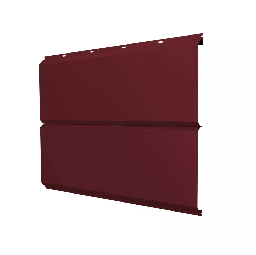 ЭкоБрус new 0,5 Satin с пленкой RAL 3005 красное вино купить в екатеринбурге