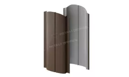 Штакетник металлический МЕТАЛЛ ПРОФИЛЬ ELLIPSE-O 19х126 (VALORI-20-OxiBеige-0.5). Цена: 1141 руб. Артикул: 39681