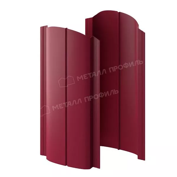 Штакетник металлический МЕТАЛЛ ПРОФИЛЬ ELLIPSE-O 19х126 (ПЭД-01-3005\3005-0.45) купить в екатеринбурге