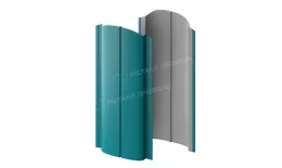 Штакетник металлический МЕТАЛЛ ПРОФИЛЬ ELLIPSE-O 19х126 (ПЭ-01-5021-0.4). Цена: 995 руб. Артикул: 39485