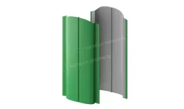 Штакетник металлический МЕТАЛЛ ПРОФИЛЬ ELLIPSE-O 19х126 NormanMP (ПЭ-01-6002-0.5). Цена: 1042 руб. Артикул: 39663