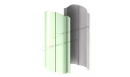 Штакетник металлический МЕТАЛЛ ПРОФИЛЬ ELLIPSE-T 19х126 (ПЭ-01-6019-0.45). Цена: 1020 руб. Артикул: 39593