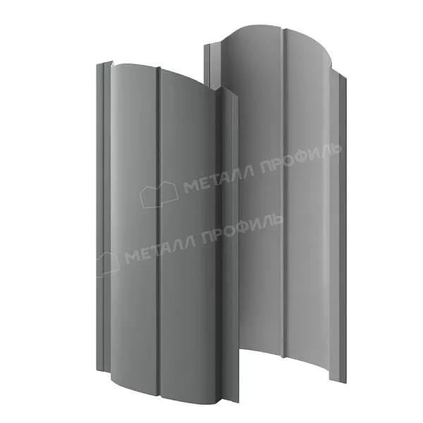 Штакетник металлический МЕТАЛЛ ПРОФИЛЬ ELLIPSE-O 19х126 (ПЭ-01-7005-0.45) купить в екатеринбурге