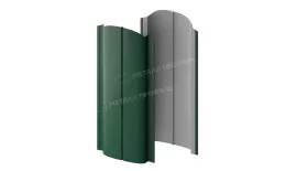 Штакетник металлический МЕТАЛЛ ПРОФИЛЬ ELLIPSE-O 19х126 (VikingMP E-20-6005-0.5). Цена: 1282 руб. Артикул: 39482