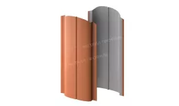 Штакетник металлический МЕТАЛЛ ПРОФИЛЬ ELLIPSE-O 19х126 (VikingMP E-20-8004-0.5). Цена: 1282 руб. Артикул: 39730