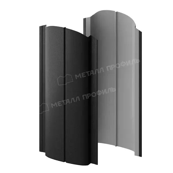 Штакетник металлический МЕТАЛЛ ПРОФИЛЬ ELLIPSE-O 19х126 (PURETAN-20-RR23-0.5) купить в екатеринбурге
