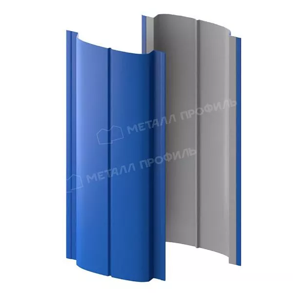 Штакетник металлический МЕТАЛЛ ПРОФИЛЬ ELLIPSE-T 19х126 (ПЭ-01-5005-0.4) купить в екатеринбурге