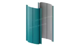 Штакетник металлический МЕТАЛЛ ПРОФИЛЬ ELLIPSE-T 19х126 (ПЭ-01-5021-0.45). Цена: 1020 руб. Артикул: 39599