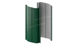 Штакетник металлический МЕТАЛЛ ПРОФИЛЬ ELLIPSE-T 19х126 (ПЭ-01-6005-0.4). Цена: 995 руб. Артикул: 39562