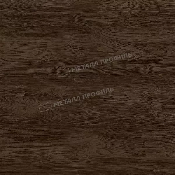 Штакетник металлический МЕТАЛЛ ПРОФИЛЬ LАNE-T 16,5х99 (ECOSTEEL_МАД-01-МореныйДуб-0.5) купить в екатеринбурге