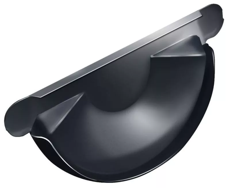 Заглушка торцевая универсальная GL Granite 150 мм RAL 7024 Мокрый асфальт купить в екатеринбурге