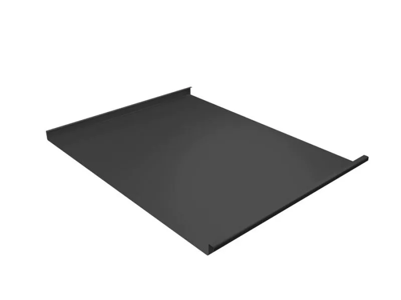 Фальц двойной стоячий Grand Line 0,5 Satin Matt TX с пленкой на замках RAL 7016 антрацитово-серый купить в екатеринбурге