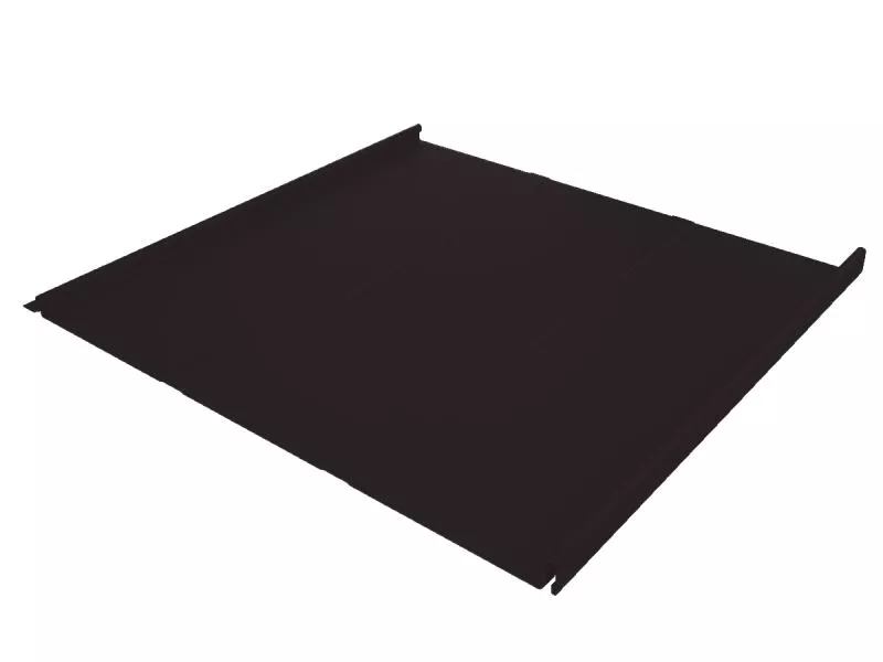 Фальц двойной стоячий Line Grand Line 0,5 Satin Matt TX с пленкой на замках RAL 9005 черный купить в екатеринбурге