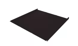 Фальц двойной стоячий Line Grand Line 0,5 Velur X с пленкой на замках RAL 9005 черный. Цена: 1308 руб. Артикул: 37682