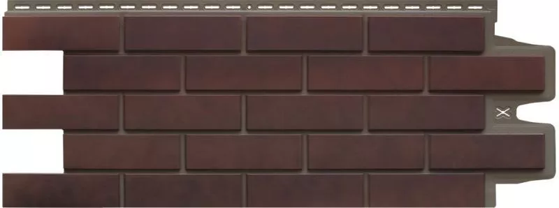 Фасадные панели GRAND LINE Коллекция Клинкерный Кирпич Design Plus Кофе с темно-бежевым швом купить в екатеринбурге