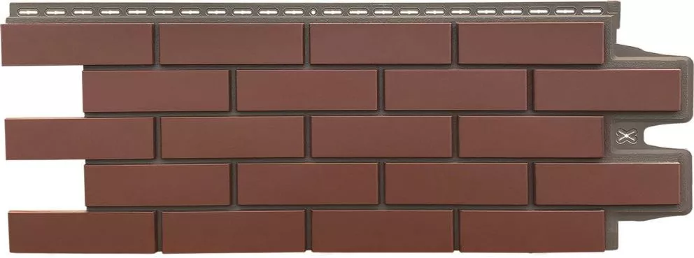 Фасадные панели GRAND LINE Коллекция Клинкерный Кирпич Design Plus Корица с темно-бежевым швом купить в екатеринбурге