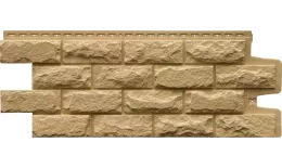 Фасадные панели Grand Line Колотый камень Classic Песочный. Цена: 590 руб. Артикул: GrandLine-FP02_1