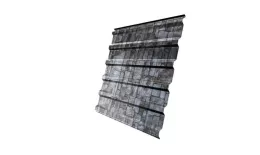 Профнастил Grand Line С20R Print Elite 0,45 мм Fine Stone Камень. Цена: 1052 руб. Артикул: C20GL-cpk