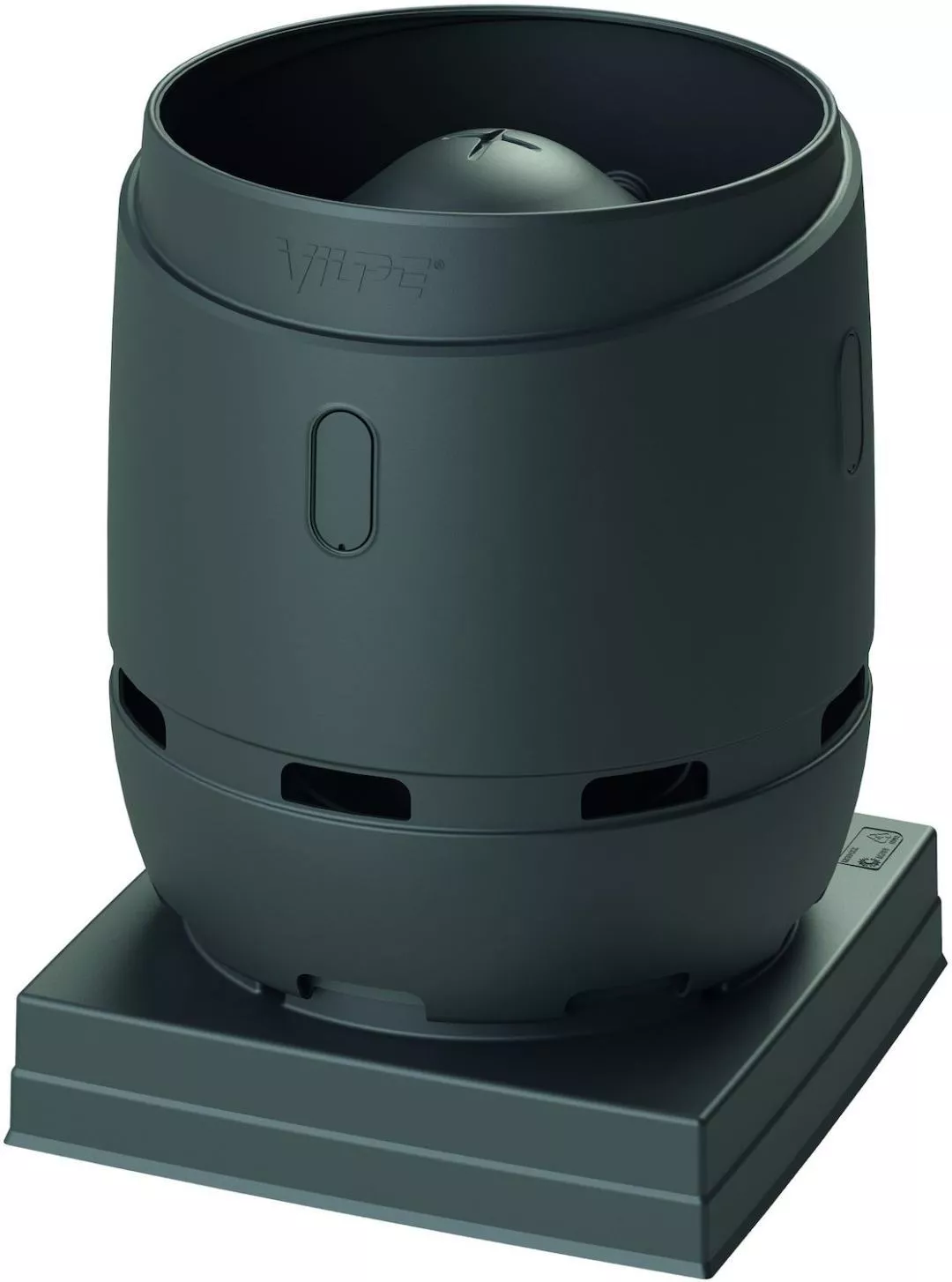 FLOW 400S 2XL вентиляционный выход + основание 724x724 черный купить в екатеринбурге
