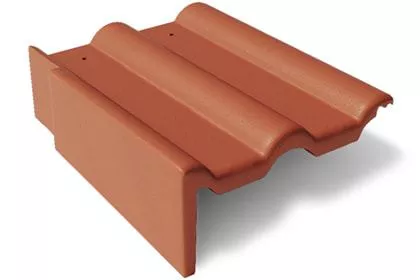 Франкфуртская Боковая цементно-песчаная черепица левая купить в екатеринбурге